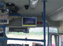威泰科巴士顯示器已裝上了宇通公交車(chē)